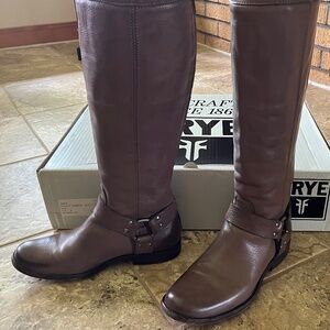 Frye Brown Leather Boots